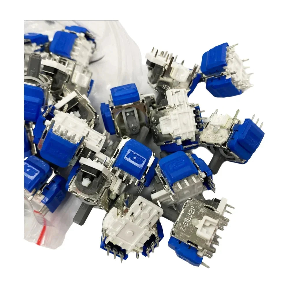 10/20/30PCS K-Silver JS13 Pro+ For XBOX TMR Sensor 3D Analog Joystick For PS5 PS4 Gamepad TMR Electromagnetic Joystick Game console repair parts