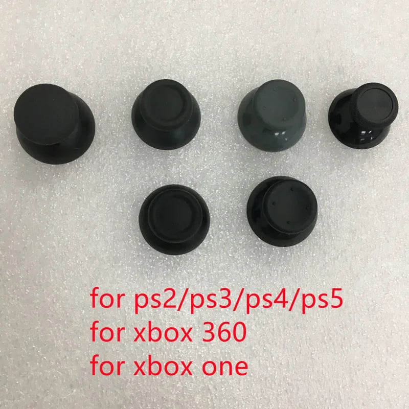 100pcs/lot OEM PS2/PS3/PS4/PS5 Mushroom Cap for Xbox360/Xbox One Game Controller 3D Analog Joystick Cap for NS Pro Game console repair parts