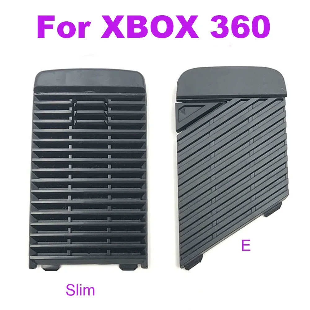 1-3pc Replacement Black HDD Cover For Microsoft Xbox 360 Slim/E Controller Hard Drive Plastic Case Game console repair parts