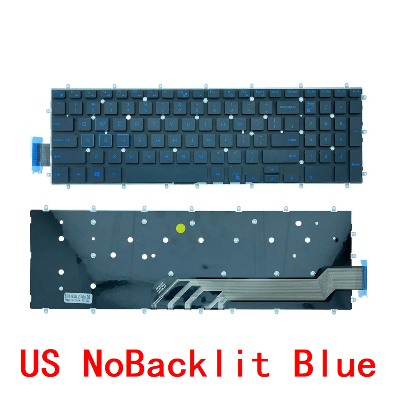 US RU SP AR BR Backlit Keyboard For Dell Inspiron 15-7000 5567 5570 7566 7567 7568 7577 P72F 5665 5568 3582 G3 3579 3779 G5 5587Dell laptop repair parts