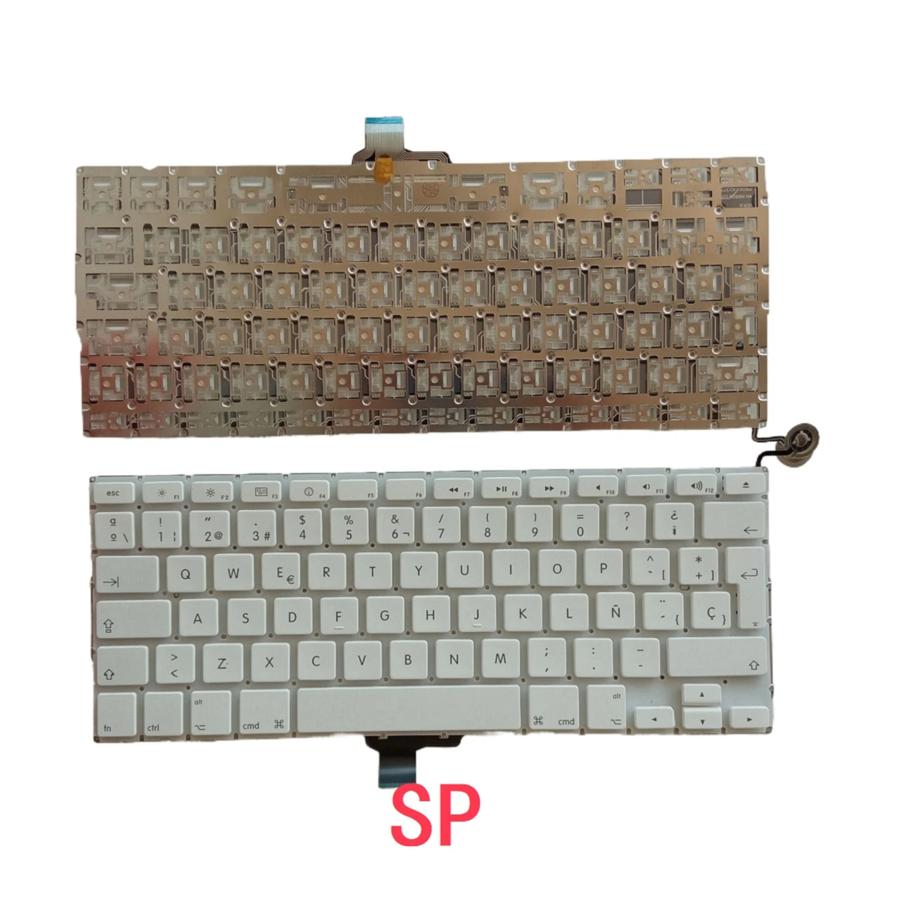 New US Russian Spanish UK Laptop Keyboard For Apple Macbook 13" A1342 2009 2010 Year Notebook PC Replacement MACBOOK laptop repair parts