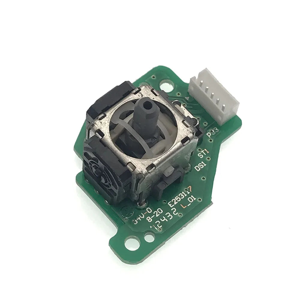 Right Left Analog 3D Joystick Thumb Repair Module Part with Printed Circuit Board for Wii Wiiu Gamepad Controller Game console repair parts