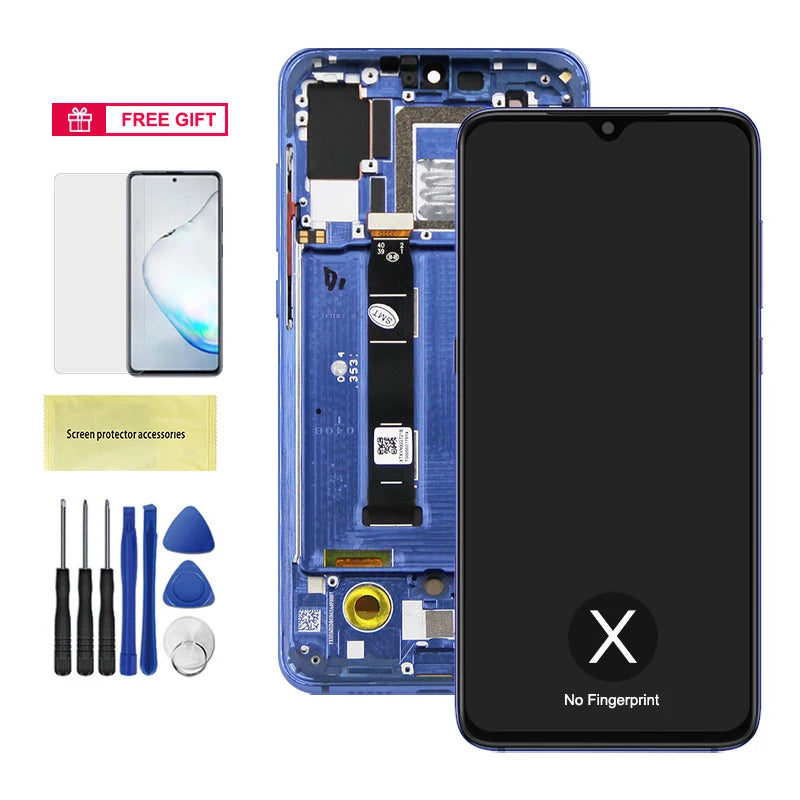 Super AMOLED 6.39'' Mi 9 M1902F1G Display Screen for Xiaomi 9 Mi9 Lcd display Touch Screen Digitizer Assembly Xiaomi phone repair parts