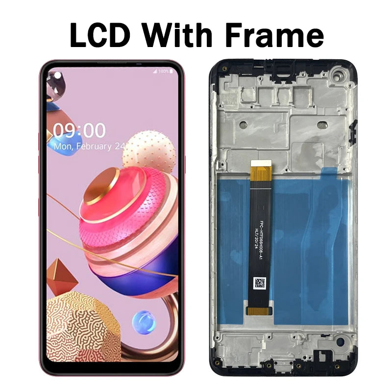 6.55"LCD For LG K51s Display Screen For LG K51S LMK510EMW LM-K510EMW LM-K510 LCD Touch Screen Digitizer Assembly LG phone repair parts