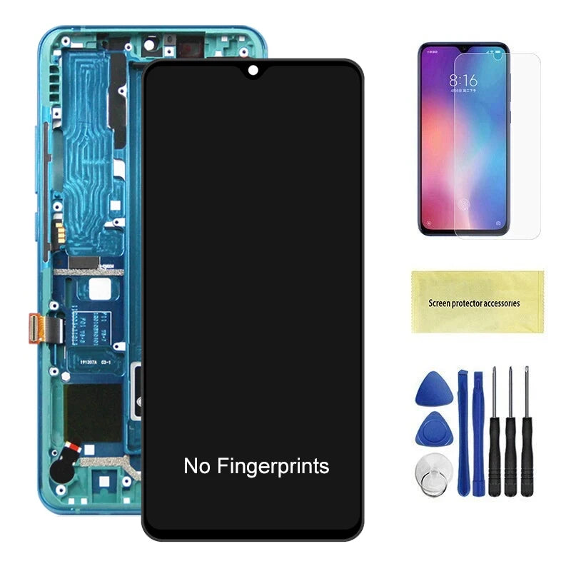 Screen for Xiaomi Mi CC9 Pro Lcd Display Touch Screen Digitizer Assembly with Frame for Xiaomi Mi Note 10 Pro / Note 10 Xiaomi phone repair parts