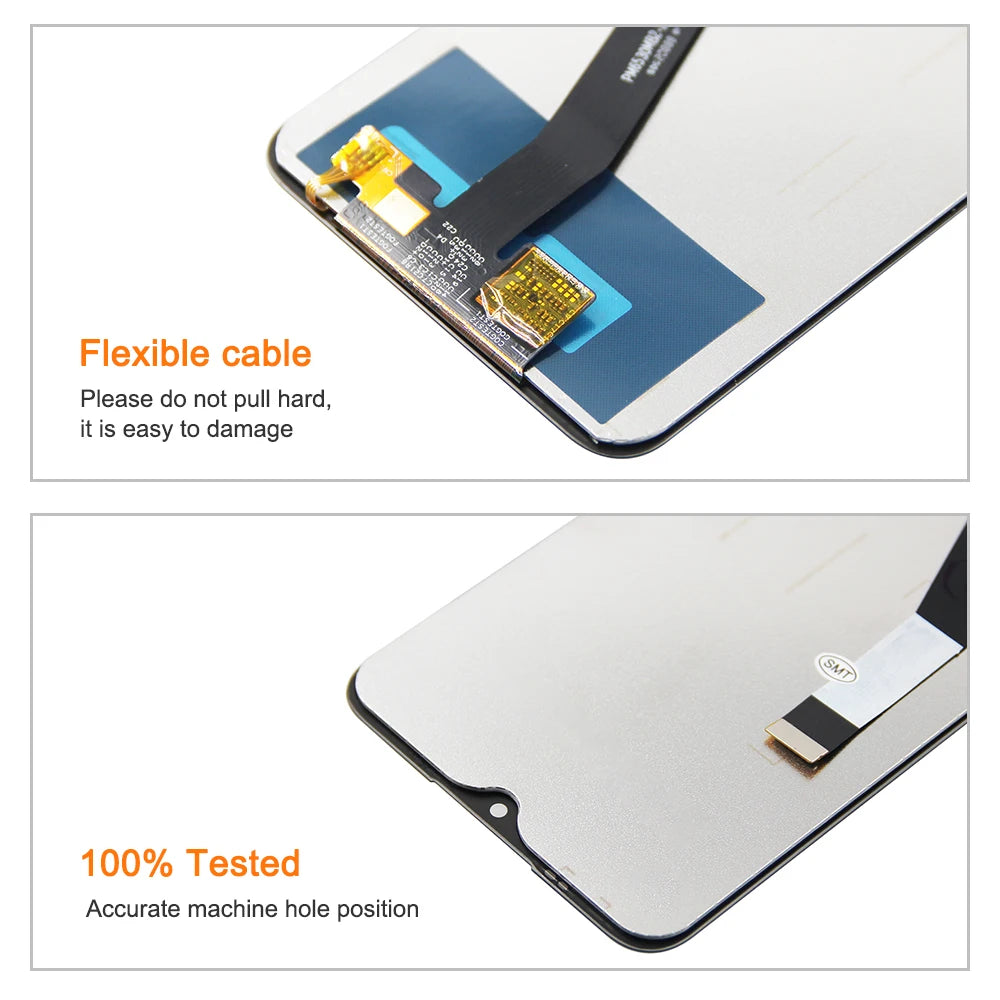 6.53" LCD for Xiaomi Redmi 9 M2004J19G M2004J19C Lcd Display Digital Touch Screen with Frame for Redmi 9 Screen Replacement Xiaomi phone repair parts