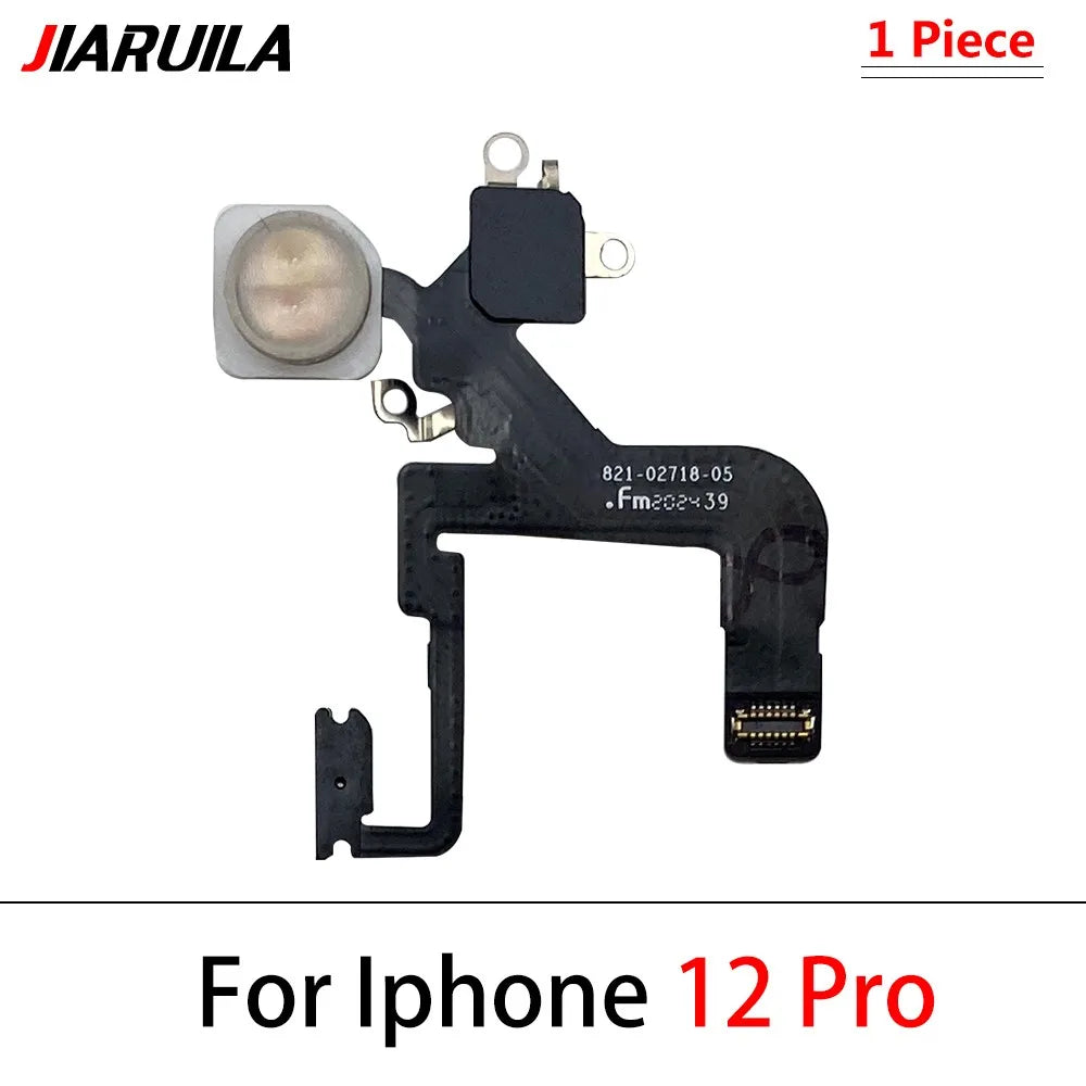 New LED Flash Flex Cable For iPhone 12 13 14 15 16 Pro Max Plus Mini Light Sensor Proximity Flex Cable Flash Light Flex Cable iPhone phone repair parts