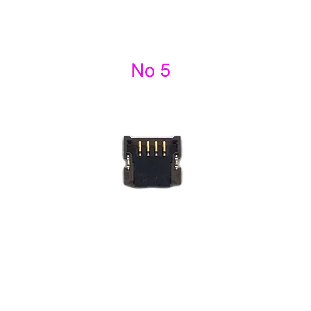 10PCS 4Pin 21Pin  41Pin 53Pin  Touch Screen & SD Card Slot & On Off Switch Ribbon Port Socket For New 3DS XL LL Repair Connector Game console repair parts