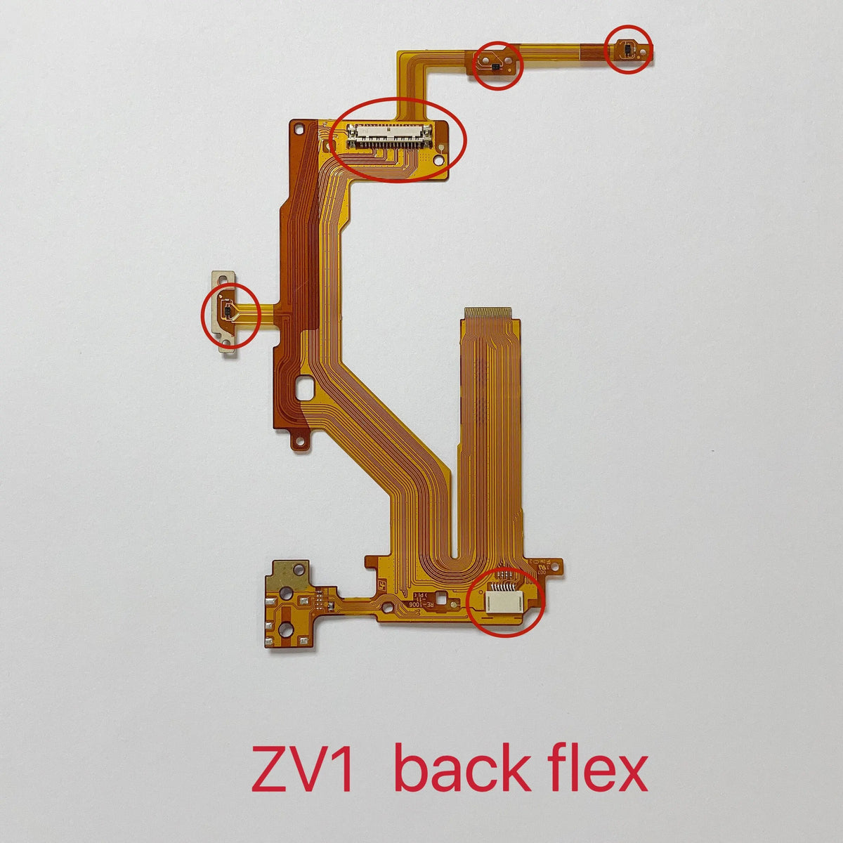 New ZV1 Back Cover Flex Cable for Sony ZV1 ZV-1 Camera Rear Shell Cable Repair Part Digital Camera repair parts