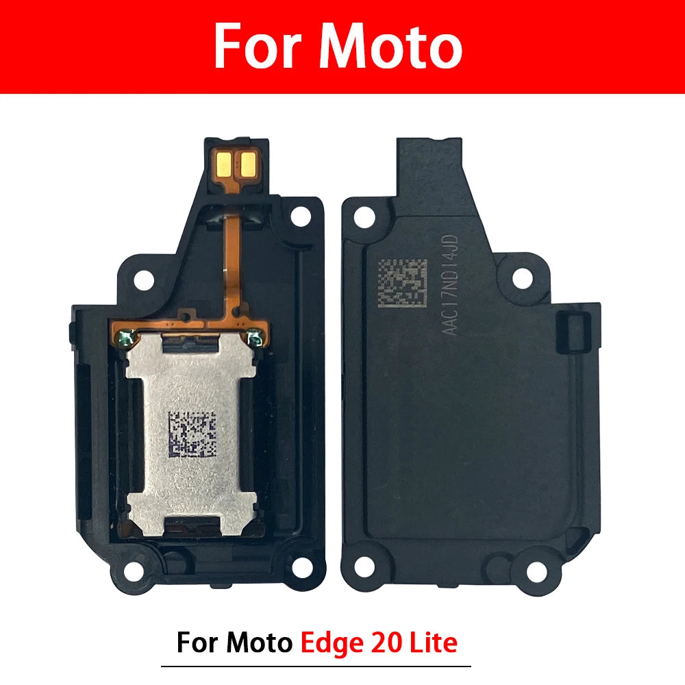10Pcs, Loud Speaker Buzzer Ringer Loudspeaker Flex Cable For Motorola For Moto Edge 20 30 40 50 Lite Pro Plus Ultra Neo Fusion Motorola phone repair parts
