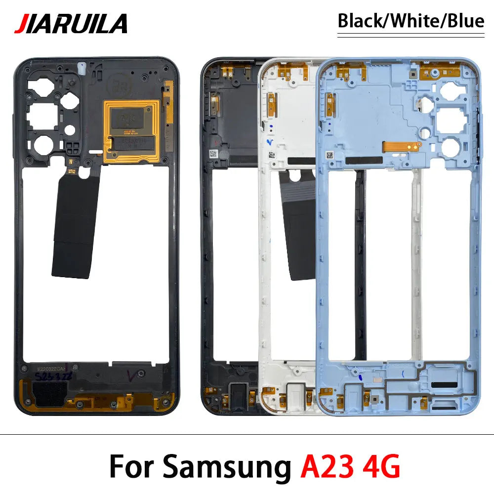 New For Samsung A23 A42 4G 5G Middle Frame Holder Housing Replacement Repair Parts Samsung phone repair parts