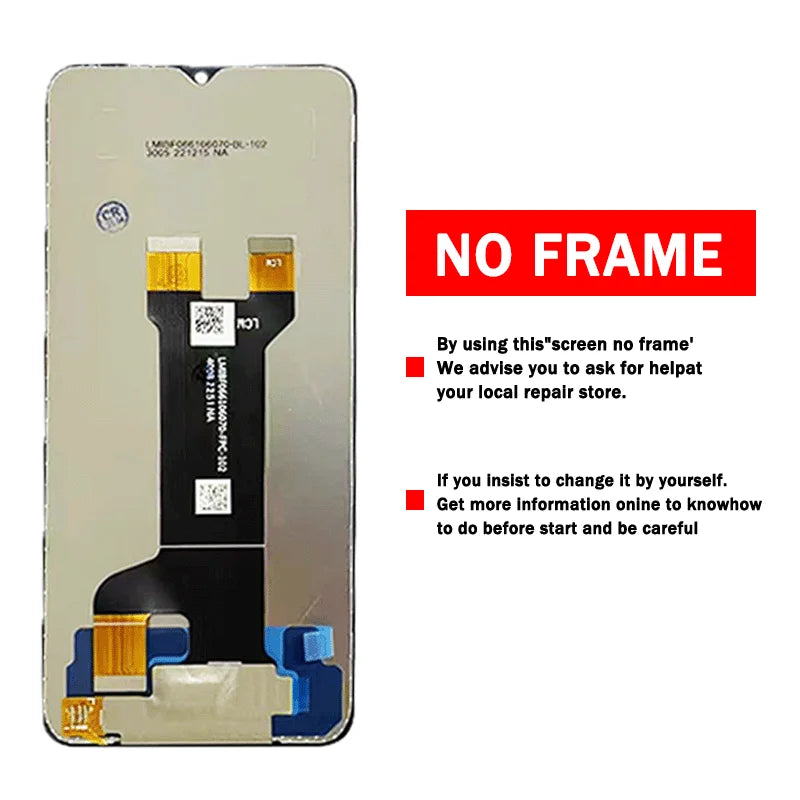 6.6" IPS LCD For ZTE Nubia Neo 5G LCD Display Screen Touch Panel Digitizer 8150N Display With Frame TCL phone repair parts