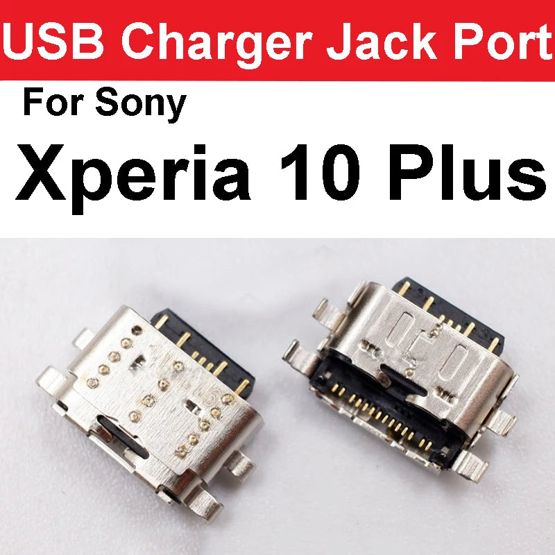 Micro USB Charging Port For Sony Xperia 1 5 8 10 10 Plus Xperia 1 II 5 II 10 II Mini Tpye C USB Charger Dock Connector Parts Sony phone repair parts