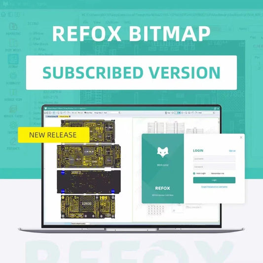 REFOX Schematic Diagram Block Diagram Bitmap Support 2000 Models For iPhone MacBook And Android Phones Motherboard Repair Professional Repair Tools