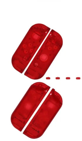 Transparent Case for Nintend Switch Joycon Crystal Clear Housing Shell for NS Switch OLED Controller Cover with SL SR Buttons  Game console repair parts