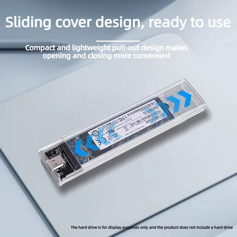 M.2 SSD NGFF/NVME to Type C USB laptop Mobile HardDisk boxes External SATA reading Portable 10/6Gbps Enclosure Adapter Laptop Accessories