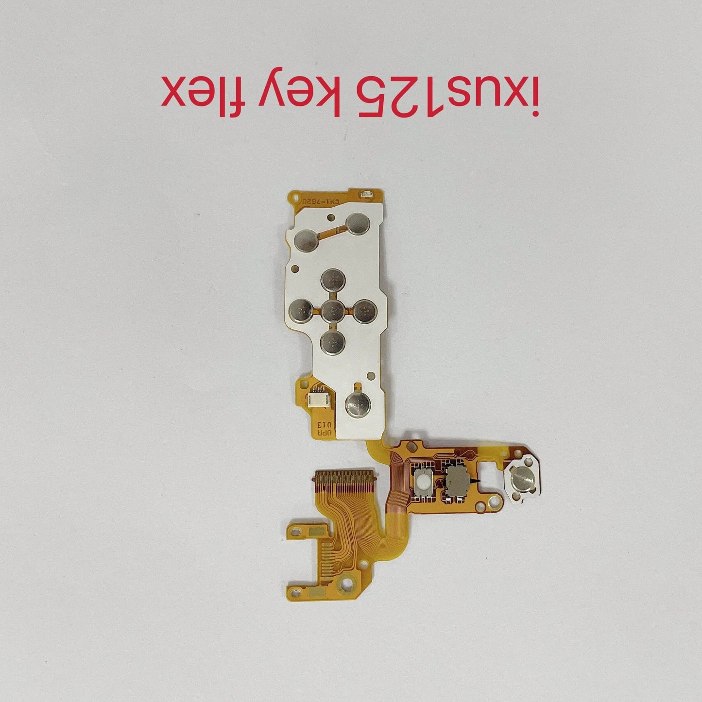 New IXUS125 Key Board Flex Cable for Canon IXUS125 ixus125 Camera Key Cable Repair Parts Digital Camera repair parts