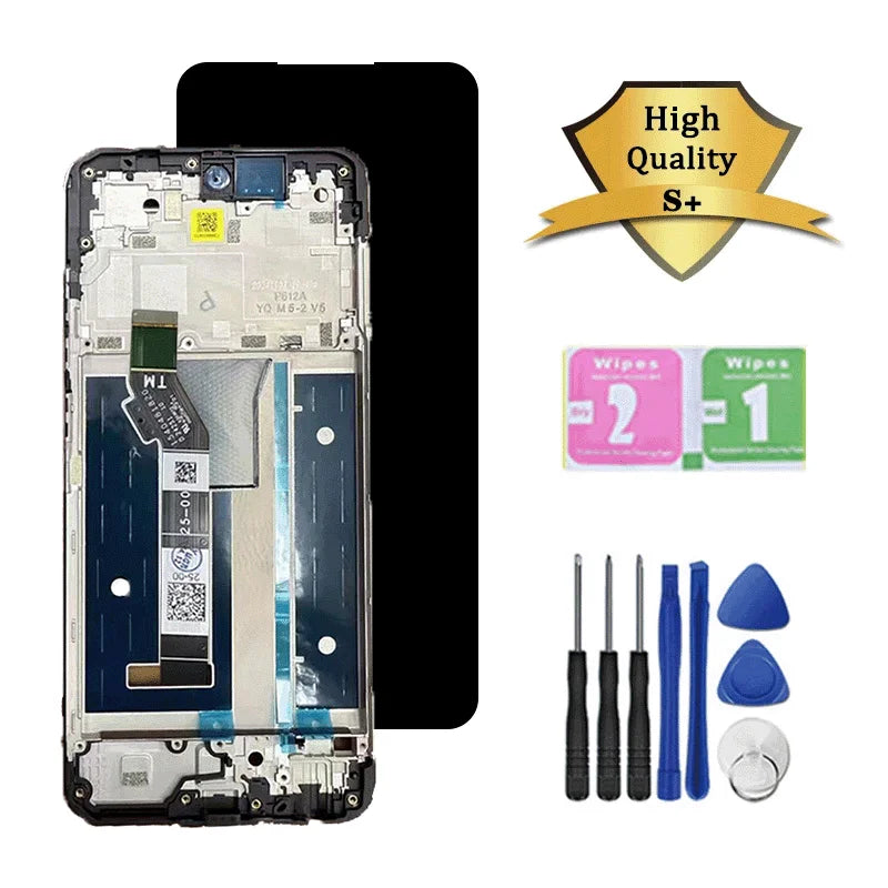 G 5G 2025 XT2513V, T2513-1 Display Screen For Motorola Moto G 2025 LCD Display Touch Screen Digitizer  Assembly With Frame Motorola phone repair parts