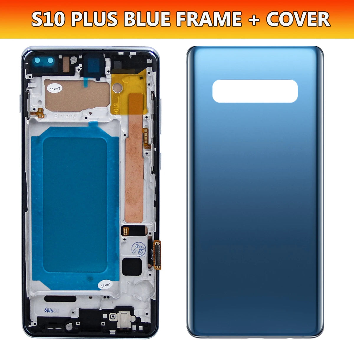 TFT with Frame For Samsung S10 Plus S10+ G975F Lcd Display Digital Touch Screen for Samsung S10 G973F Screen Replacement Parts Samsung phone repair parts