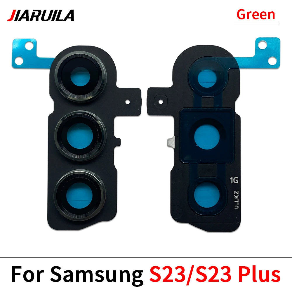 New Housing Back Rear Camera Glass Lens With Cover Frame Holder For Samsung S22 S23 Plus Ultra Samsung phone repair parts