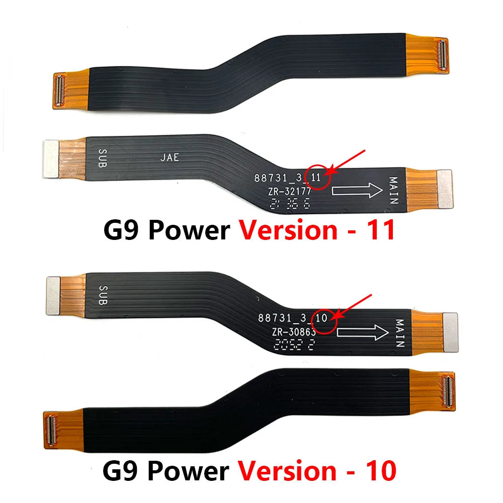 50Pcs, Main Board Connect Mainboard Motherboard Flex Cable Ribbon For Motorola Moto G9 Power Version 10 11 Motorola phone repair parts