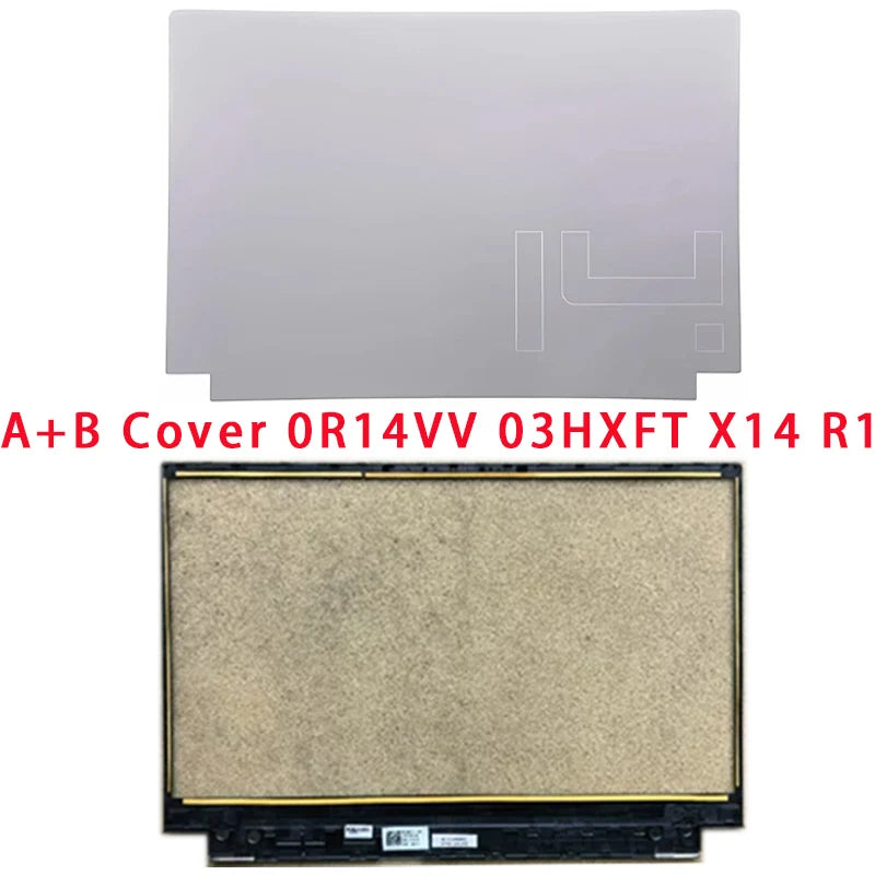 Cover case for Dell Alienware X14 R1 X14 R2 laptops, LCD screen top cover screen frame palm rest bottom shell air outlet hinge keyboard  Dell Laptop repair parts