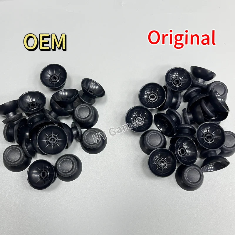 500pcs/lot Black Original or OEM Analog Joystick Thumb Stick for PS5 Controller for Ps5 Thumbsticks Mushroom Grip Cap Cover  Game console repair parts