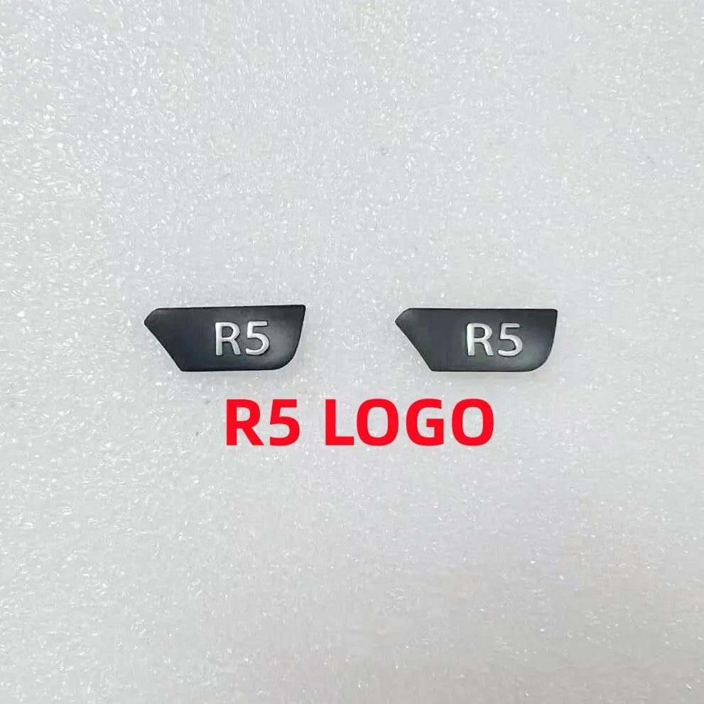 New R5 LOGO for Canon EOS R5 r5 Body LOGO Nameplate Replacement Part  Digital Camera repair parts