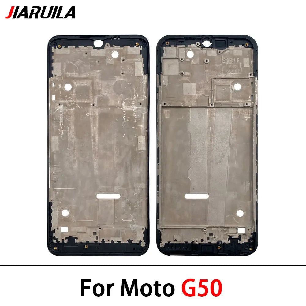 New For Motorola Moto G10 G20 G30 G50 G60 G60S G100 G200 Housing Middle Frame Bezel Plate Cover Motorola phone repair parts
