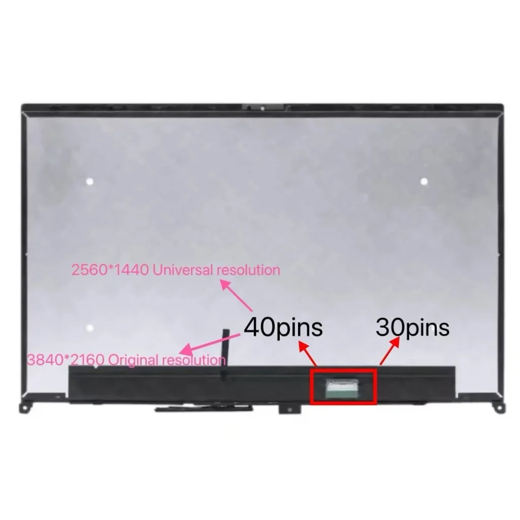 5D10S39644 Lcd Touch Screen Assembly for Lenovo Ideapad Flex 5-15Iil05 5-15Alc05 5-15Itl05, Replacement 5D10S39643 Lenovo laptop repair parts