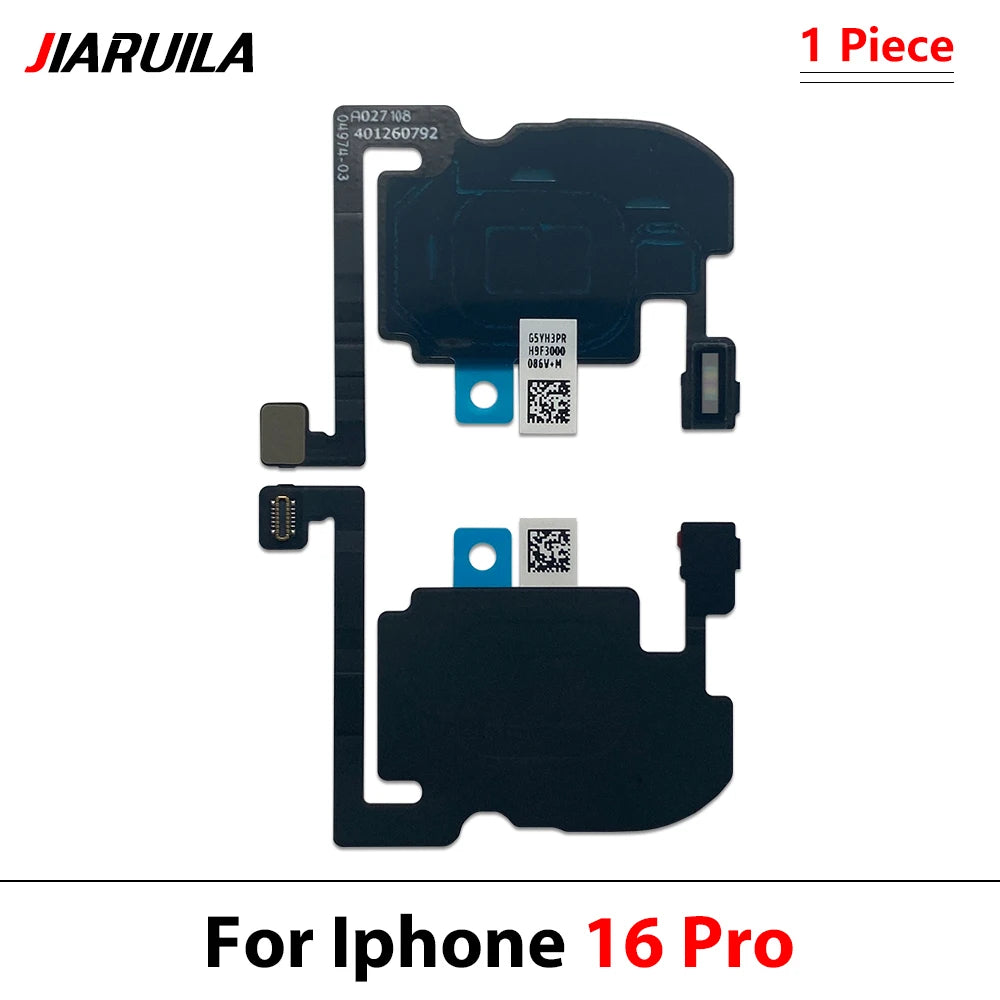 New For iPhone 13 14 15 16 17 Pro Max Front Ear Earpiece Speaker Proximity Light Sensor Flex Ribbon Cable iPhone phone repair parts