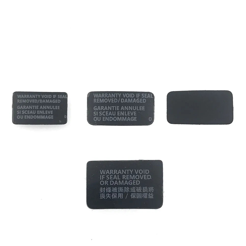 2-50pcs Label Sticker For PS4 Pro Slim 1000 1100 1200 2000 Console Housing Seals Tamper-Proof Label Warranty Repair Sticker  Game console repair parts