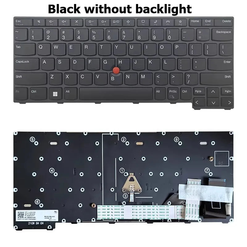 Keyboard for Lenovo Thinkpad X13 Yoga L13 X13 GEN1 Gen2/3 S2 gen7 S2 yoga gen8  laptop keyboard replacement Lenovo laptop repair parts