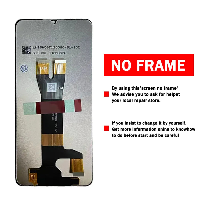 6.75"New For ZTE A76 Display Screen For ZTE Blade A76 4G LCD Z2474 Display Touch Screen Digitizer Assembly Replacement ZTE phone repair parts