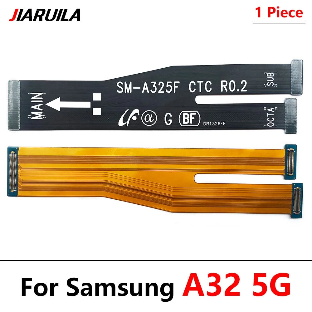 10Pcs, Main Board Motherboard Flex Cable For Samsung A22 A32 A52 A72 A33 A53 A73 A24 A34 A54 A15 A25 A35 A55 A16 A36 A56 4G 5G Samsung phone repair parts