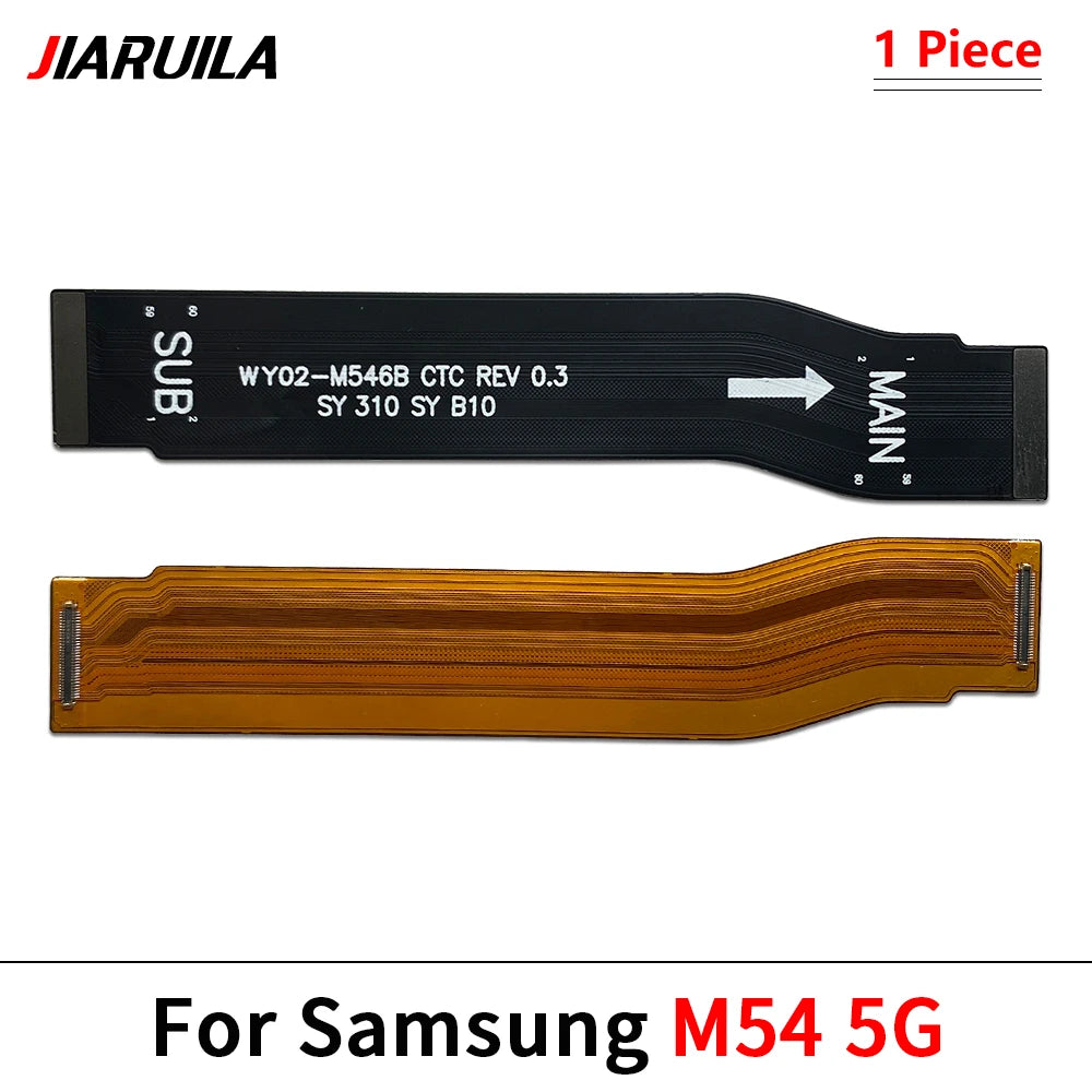 Main Board Mainboard LCD Connector Flex Cable For Samsung M10 M20 M30 M21 M31 M31S M51 M52 M62 M32 M21s M30s M22 M53 M54 5G Samsung phone repair parts