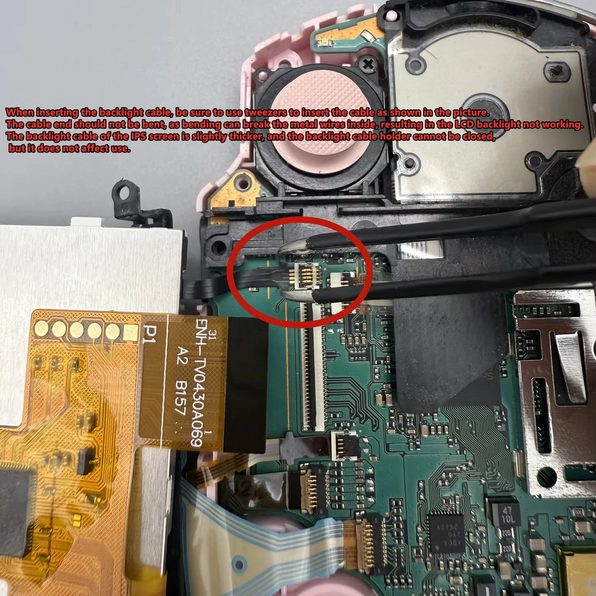 Lamination LCD Screen IPS LCD for Sony PSP3000 PSP 3000. Not Suitable for Toshiba LCD Screen 07g Motherboard Game console repair parts
