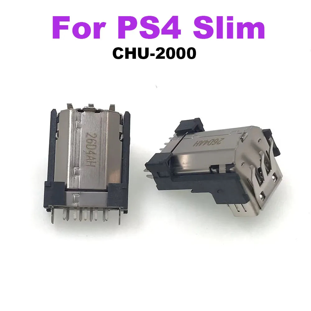 1-5pcs Original For PS4 Slim USB Port Interface For Sony Playstation 4 Slim CHU-2000 Motherboard USB Socket Game console repair parts