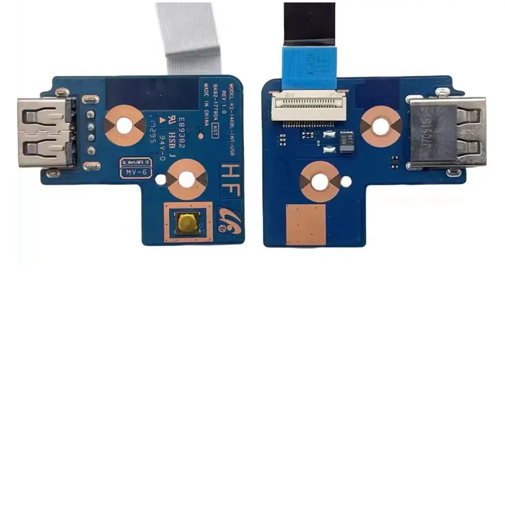 OEM For Samsung 300E4M 300E4L NP300E4M NP300E4L Laptop USB Jack Port Switch Power Button Board with Cable Repairing BA92-17790A Samsung laptop repair parts