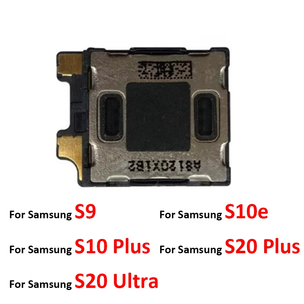 New Ear Speaker For Samsung  S8 S9 S10 S10e S20 S21 S22 S23 S24 Plus Ultra Fe Earpiece Earspeaker Flex Cable Samsung phone repair parts