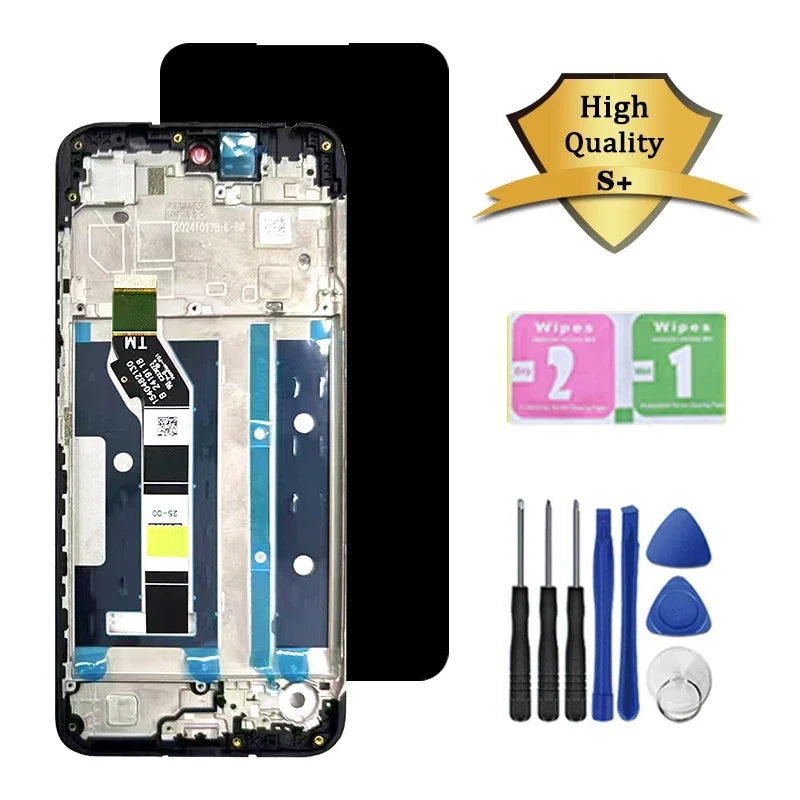 6.72" LCD For Moto G15 Power LCD For Motorola Moto G15 Power LCD Display With Frame Touch Screen Panel Digitizer Assembly Motorola phone repair parts