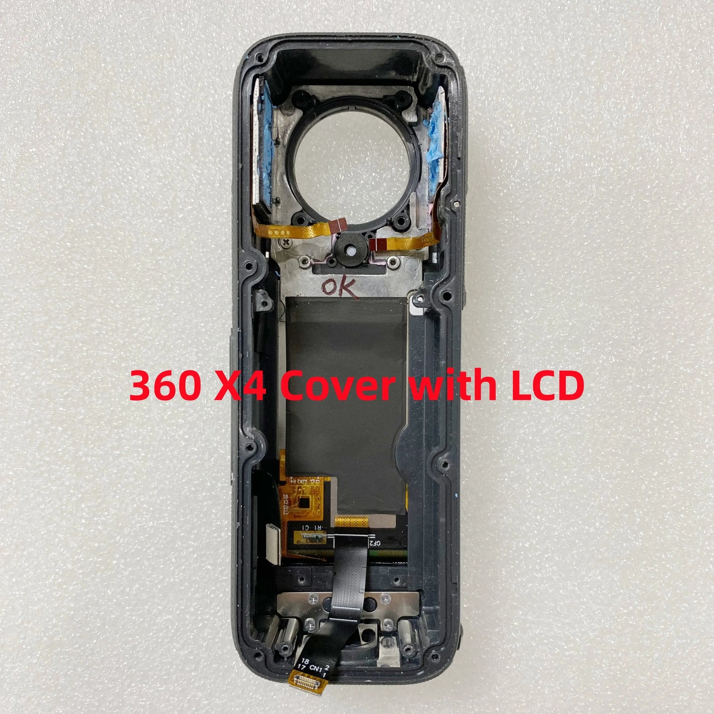 1pcs Original for Insta360 X4 Middle Cover Shell Frame With LCD X4 Front Cover Camera Repair Parts Digital Camera repair parts