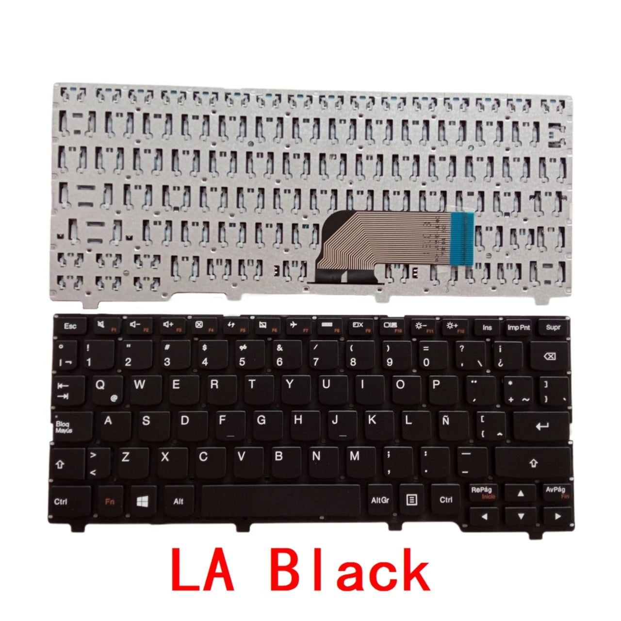 New US Russian Spanish Latin Portuguese Laptop Keyboard For Lenovo ideapad 100S 100S-11IBY 100S-11 Notebook PC Replacement Lenovo laptop repair parts