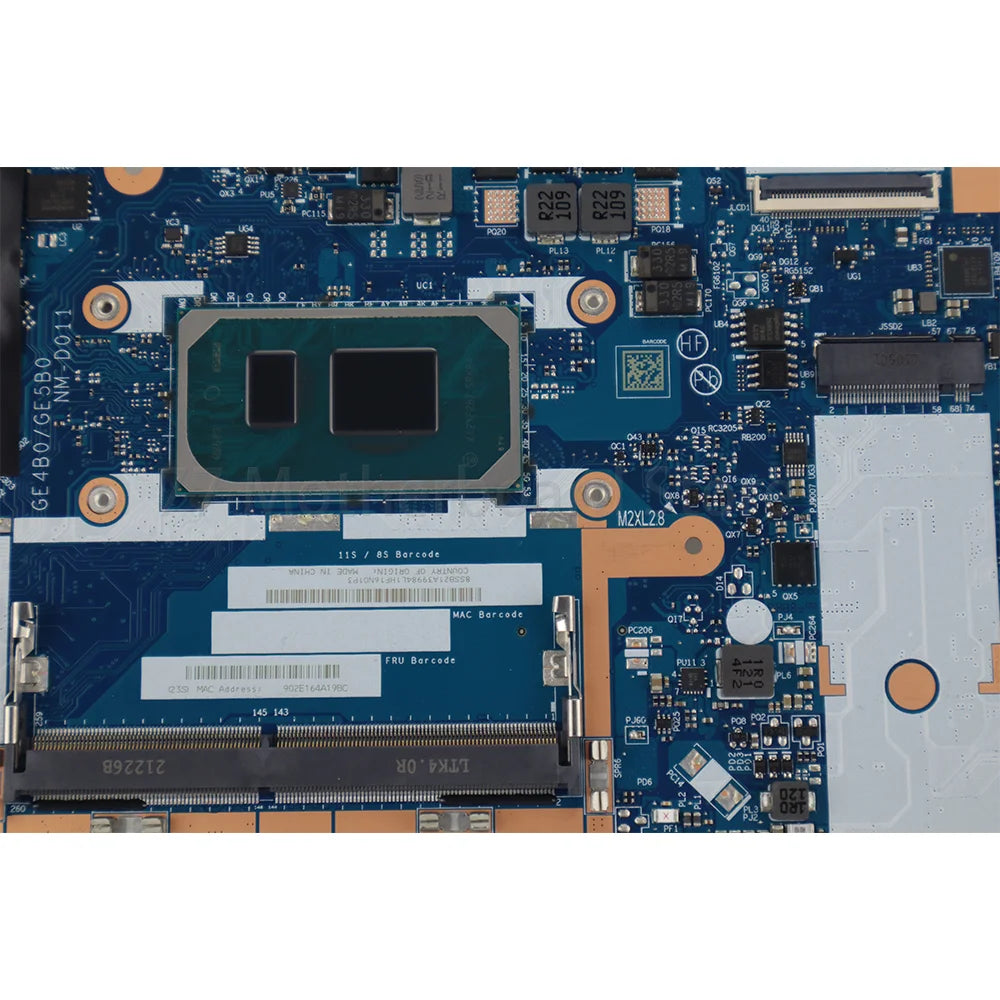 Laptop Motherboard For Lenovo ThinkPad E14 Gen 2 NM-D011 With CPU i3-1115G4 i5-1135G7 i7-1165G7 5B21K59802 100% Fully Tested Lenovo laptop repair parts