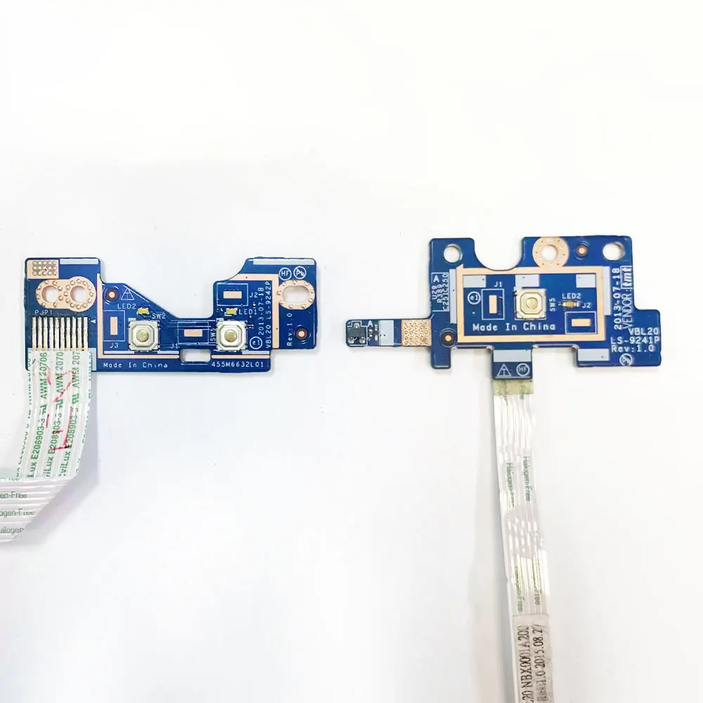 OEM For HP ZBOOK 15 G1 ZBOOK 15 G2 Laptop WiFi On/Off Switch Power Button Board Cable Repairing Accessories LS-9241P LS-9242P HP laptop repair parts
