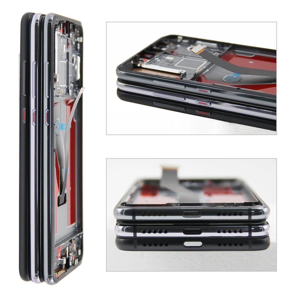 Screen for Huawei P20 Pro CLT-L09 CLT-L29 Lcd Display Touch Screen Digitizer Assembly with Frame for Huawei P20 Pro Replacement HUAWEI phone repair parts