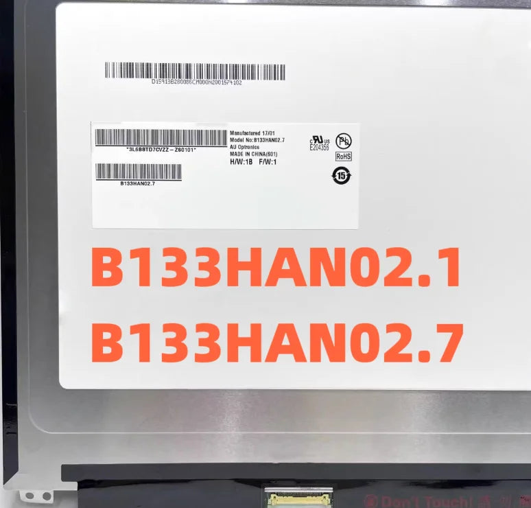 13.3 inch For ASUS UX305 UX360CA UX360C Display Panel B133HAN02.7 B133HAN02.1 99% sRGB IPS 1920*1080 Laptop LCD Screen ASUS laptop repair parts