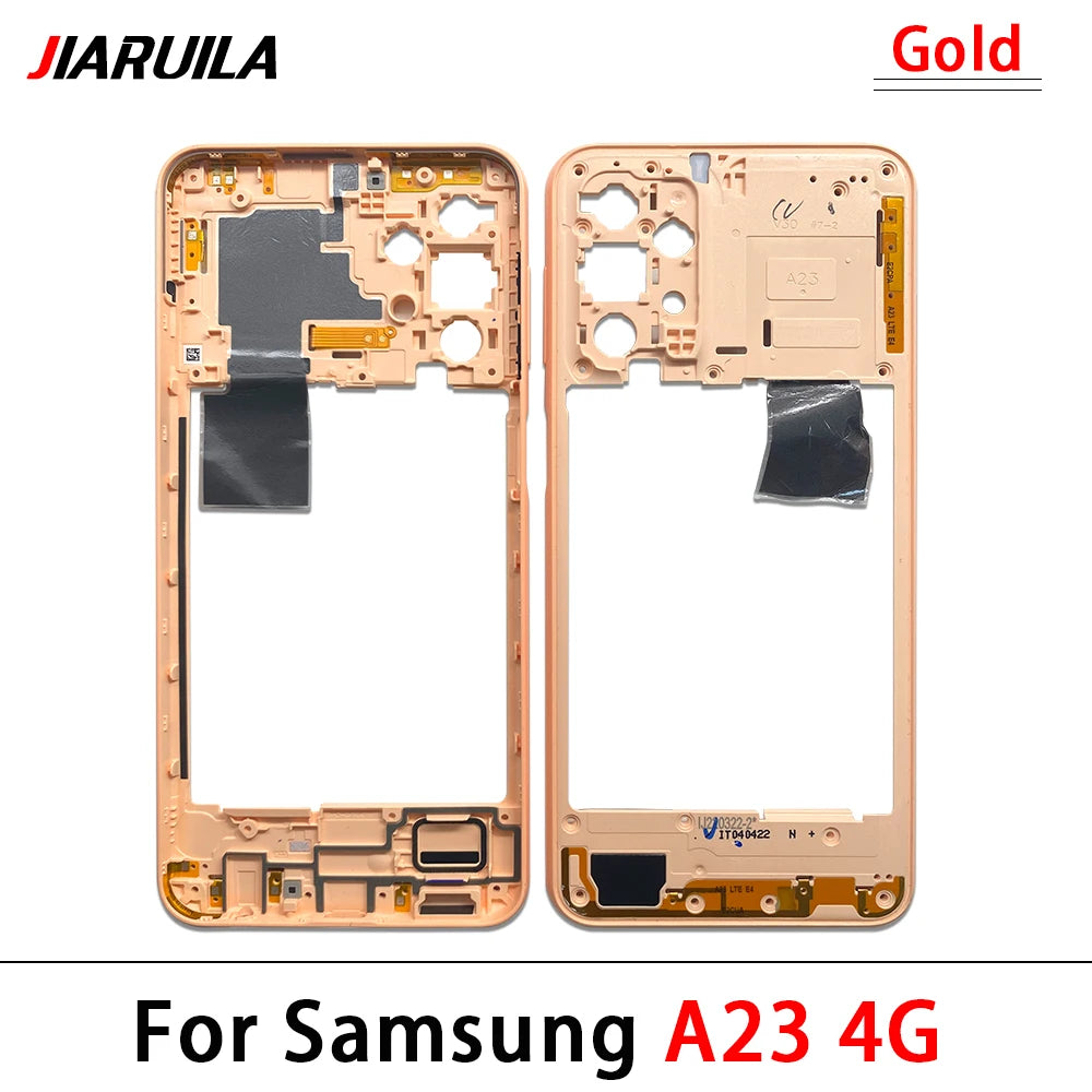 New For Samsung A23 A42 4G 5G Middle Frame Holder Housing Replacement Repair Parts Samsung phone repair parts