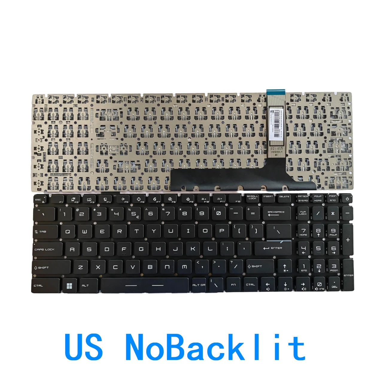 New US Russian Spanish Language  RGB Keyboard For MSI GP76 GE76 GS76 MS-17K1 MS-17K3 Notebook PC Replacement Keyboard MSI laptop repair parts