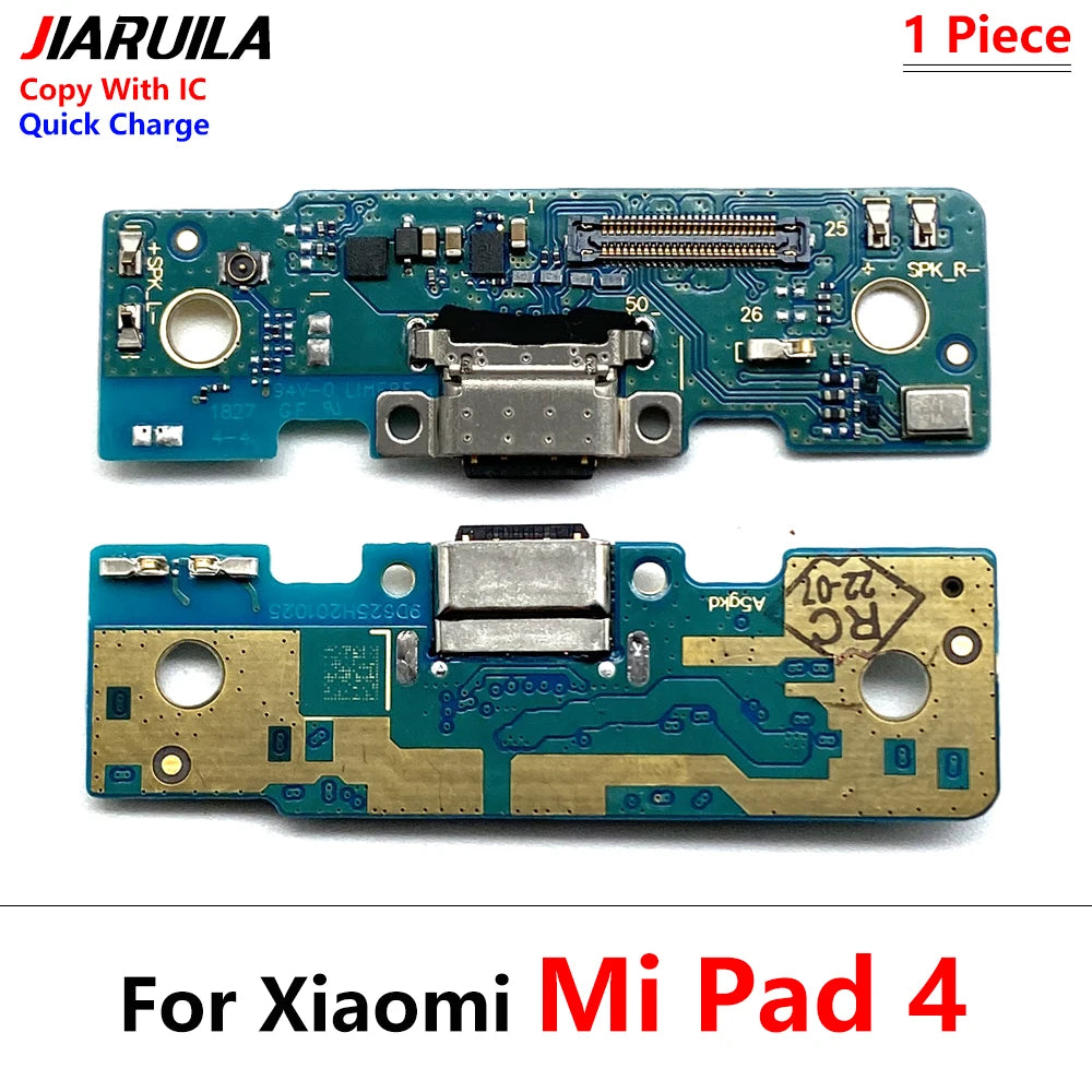 New For Xiaomi Mi Pad 4 Pad4 Plus USB Charging Port Mic Microphone Dock Connector Board Flex Cable Repair Parts Xiaomi  Xiao mi phone repair parts